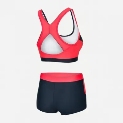 Купальник роздільний жіночий Aqua Speed Fiona 348-36 38 (M) Чорний/ Кораловий (5908217656797) - 1 - Robinzon.ua