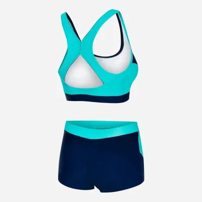 Купальник раздельный женский Aqua Speed Fiona 348-42 36 (S) Темно-синий/Бирюзовый (5908217656759) - 1 - Robinzon.ua