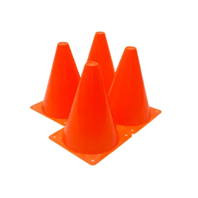 Конусы-фишки спортивные EasyFit 17 см (набор 4 штуки) оранжевые - 1 Конусы-фишки спортивные EasyFit 17 см (набор 4 штуки) оранжевые - 1 - Robinzon.ua