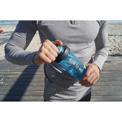 Шейкер спортивний з контейнером Casno 600 мл KXN-1199 з вінчиком Синій - 5 - Robinzon.ua