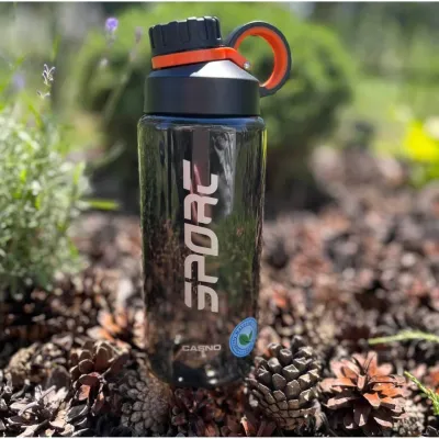 Пляшка для води CASNO 800 мл KXN-1235 Сіра - 1 Пляшка для води CASNO 800 мл KXN-1235 Сіра - 1 - Robinzon.ua