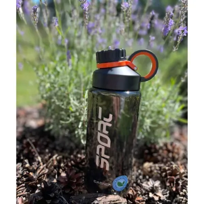 Пляшка для води CASNO 800 мл KXN-1235 Сіра - 2 Пляшка для води CASNO 800 мл KXN-1235 Сіра - 2 - Robinzon.ua