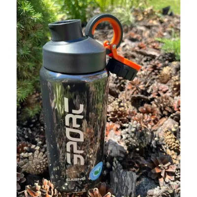 Пляшка для води CASNO 800 мл KXN-1235 Сіра - 5 Пляшка для води CASNO 800 мл KXN-1235 Сіра - 5 - Robinzon.ua