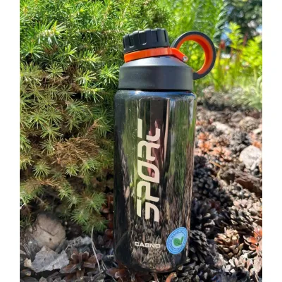 Пляшка для води CASNO 800 мл KXN-1235 Сіра - 6 Пляшка для води CASNO 800 мл KXN-1235 Сіра - 6 - Robinzon.ua