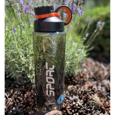 Пляшка для води CASNO 1000 мл KXN-1236 Сіра - 1 Пляшка для води CASNO 1000 мл KXN-1236 Сіра - 1 - Robinzon.ua