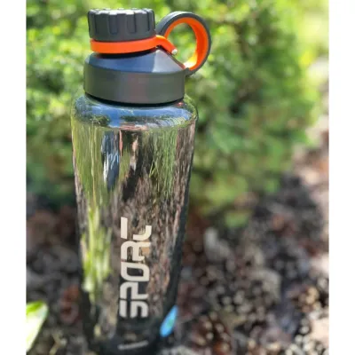 Пляшка для води CASNO 1000 мл KXN-1236 Сіра - 2 Пляшка для води CASNO 1000 мл KXN-1236 Сіра - 2 - Robinzon.ua