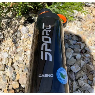 Пляшка для води CASNO 1000 мл KXN-1236 Сіра - 6 Пляшка для води CASNO 1000 мл KXN-1236 Сіра - 6 - Robinzon.ua