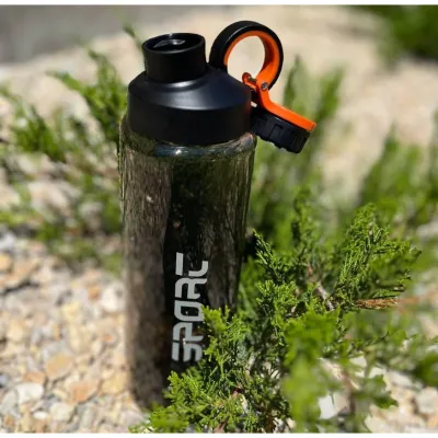 Пляшка для води CASNO 1500 мл KXN-1237 Сіра - 3 Пляшка для води CASNO 1500 мл KXN-1237 Сіра - 3 - Robinzon.ua