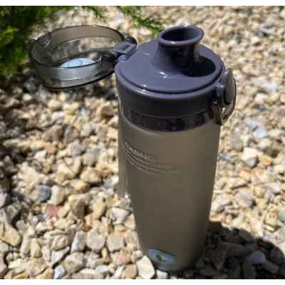 Пляшка для води CASNO 650 мл KXN-1157 Сіра - 5 Пляшка для води CASNO 650 мл KXN-1157 Сіра - 5 - Robinzon.ua