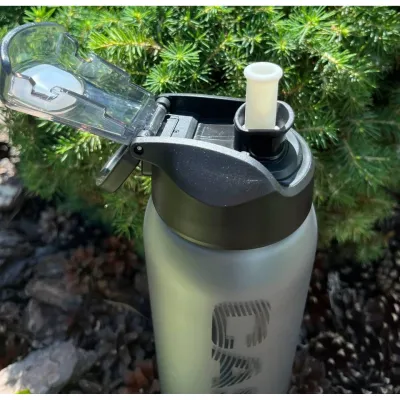 Пляшка для води CASNO 1000 мл KXN-1247 Чорна - 4 Пляшка для води CASNO 1000 мл KXN-1247 Чорна - 4 - Robinzon.ua