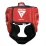 Боксерский шлем RDX AURA PLUS T-17 Red/Black L&nbsp;(капа в комплекте) - 4 - Robinzon.ua