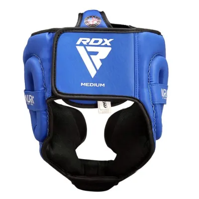 Боксерский шлем RDX AURA PLUS T-17 Blue/Black L (капа в комплекте) - 3 Боксерский шлем RDX AURA PLUS T-17 Blue/Black L (капа в комплекте) - 3 - Robinzon.ua