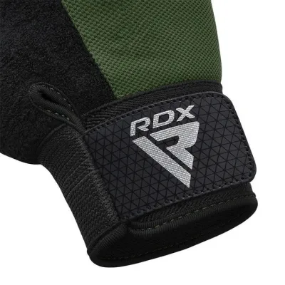 Рукавички для фітнесу RDX W1 Half Army Green Plus S - 2 Рукавички для фітнесу RDX W1 Half Army Green Plus S - 2 - Robinzon.ua