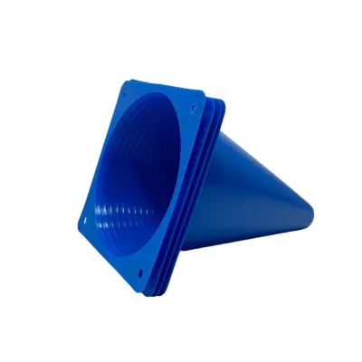 Конуси-фішки спортивні EasyFit 17 см (набір з 4 штук) сині - 3 Конуси-фішки спортивні EasyFit 17 см (набір з 4 штук) сині - 3 - Robinzon.ua