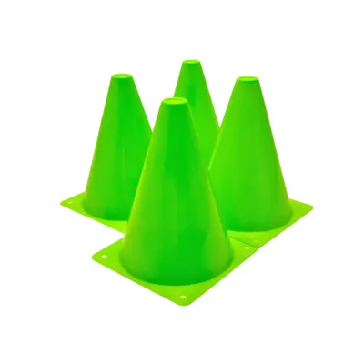 Конуси-фішки спортивні EasyFit 17 см (набір з 4 штук) зелені - 1 Конуси-фішки спортивні EasyFit 17 см (набір з 4 штук) зелені - 1 - Robinzon.ua