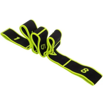 Еспандер стрічка EasyFit з петлями для тренувань зелений - 3 - Robinzon.ua