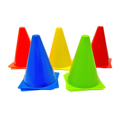 Конуси спортивні EasyFit 17 см (набір з 10 штук) різнокольорові - 1 Конуси спортивні EasyFit 17 см (набір з 10 штук) різнокольорові - 1 - Robinzon.ua