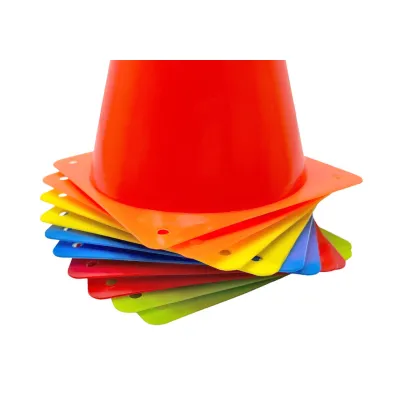 Конуси спортивні EasyFit 17 см (набір з 10 штук) різнокольорові - 3 Конуси спортивні EasyFit 17 см (набір з 10 штук) різнокольорові - 3 - Robinzon.ua