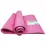Коврик для йоги и фитнеса EasyFit PER Premium Mat 8 мм + Чехол розовый - 2 - Robinzon.ua
