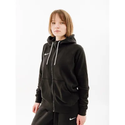 Жіноча Толстовка Nike FLC PARK20 FZ HOODIE Чорний M (7dCW6955-010 M) - 1 - Robinzon.ua