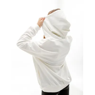 Жіноча Толстовка Nike W NSW JRSY OS FZ HOODIE Бежевий  L (7dDM6415-133 L) - 1 - Robinzon.ua
