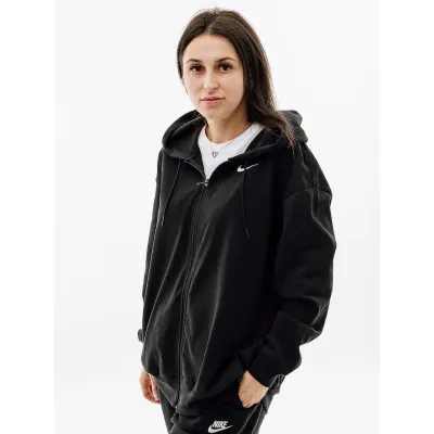 Жіноча Толстовка Nike W NSW JRSY OS FZ HOODIE Чорний L (7dDM6415-010 L) - 5 Жіноча Толстовка Nike W NSW JRSY OS FZ HOODIE Чорний L (7dDM6415-010 L) - 5 - Robinzon.ua