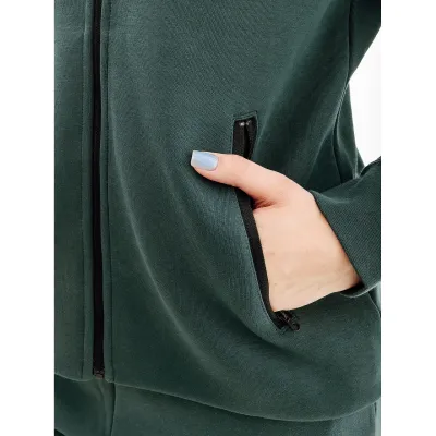 Жіноча Толстовка Nike NS TCH FLC WR FZ HD Зелений L (7dFB8338-328 L) - 2 - Robinzon.ua