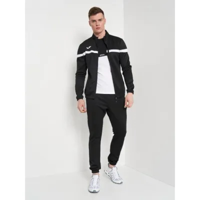 Мужской спортивный костюм Joma DANUBIO TRACKSUIT Черный Белый M (102746.102) - 3 Мужской спортивный костюм Joma DANUBIO TRACKSUIT Черный Белый M (102746.102) - 3 - Robinzon.ua