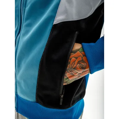 Чоловіча Куртка Nike M NSW HYBRID PK TRACKTOP Бірюзовий  XL (7dFB1626-440 XL) - 2 - Robinzon.ua