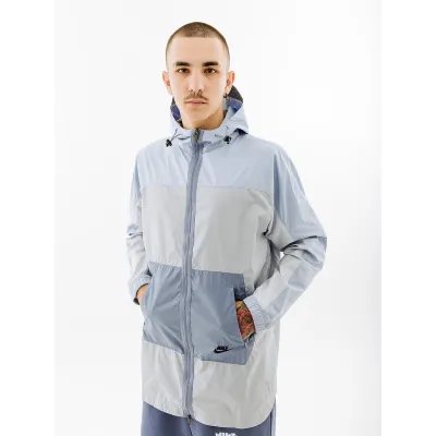 Чоловіча Куртка Nike M NSW SPU WVN JKT Блакитний  XL (7dFJ5250-412 XL) - 4 - Robinzon.ua