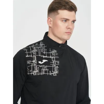 Чоловіча спортивна кофта Joma Elite VIII Чорний M (102234.100) - 3 - Robinzon.ua