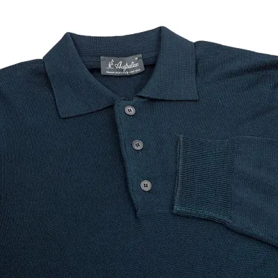 Мужская Кофта AUSTRALIAN Sweater Polo Neck Серый S (LSUMA0013-061 S) - 2 - Robinzon.ua