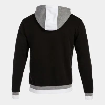 Мужская спортивная кофта Joma CONFORT II ZIP-UP HOODIE черный,серый L 101963.111 L - 1 - Robinzon.ua