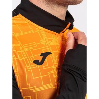 Мужская спортивная кофта Joma Elite VIII Черный Оранжевый M (101930.108) - 3 Мужская спортивная кофта Joma Elite VIII Черный Оранжевый M (101930.108) - 3 - Robinzon.ua