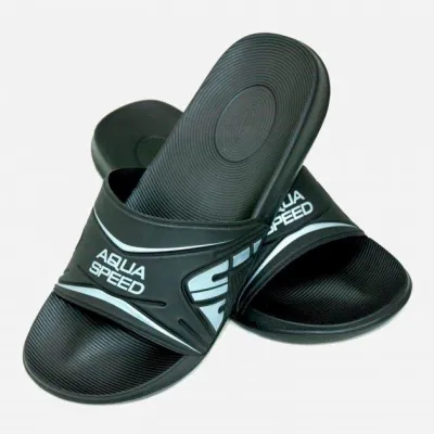 Шльопанці Aqua Speed DAKOTA 68110 чорний, сріблястий 45 розмір 516-07 45 - 1 - Robinzon.ua