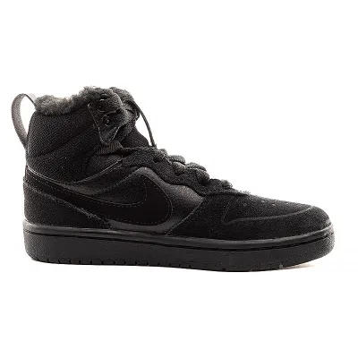 Дитячі Кросівки Nike COURT BOROUGH MID 2 BOOT PS Чорний 28 (7dCQ4026-001 28) - 2 - Robinzon.ua