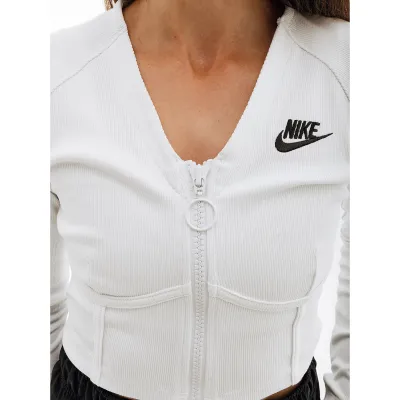 Жіноча Кофта Nike W NSW LS TOP RIB SW Білий L (7dFJ5220-121 L) - 1 Жіноча Кофта Nike W NSW LS TOP RIB SW Білий L (7dFJ5220-121 L) - 1 - Robinzon.ua