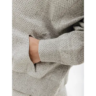 Жіночий Реглан Nike W NSW TP TFADV QZ NKFWD Сірий M (7dDQ6999-084 M) - 2 - Robinzon.ua