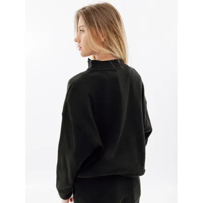 Жіноча Кофта Ellesse Oprello Crop Track Top Чорний S (7dSRR17807-011 S) - 4 - Robinzon.ua