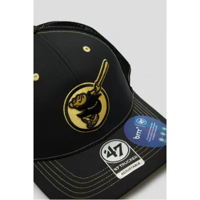Кепка-тракер 47 Brand MLB SAN DIEGO PADRES XRAY Черный Уни OSFA (XRAYD21BBP-BK) - 3 - Robinzon.ua