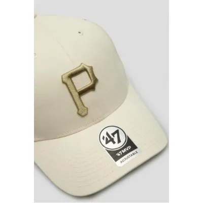 Кепка MVP 47 Brand MLB PITTSBURGH PIRATES TROPIC Бежевый Уни OSFA (TPCSP20CTP-NT) - 3 - Robinzon.ua