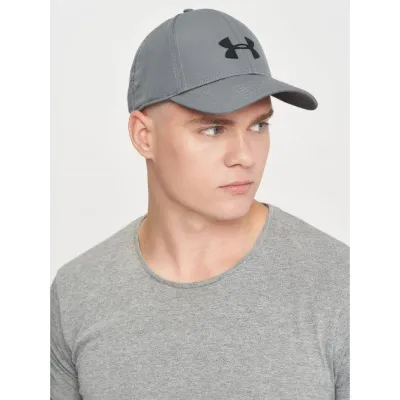 Чоловіча Кепка Under Armour Storm Blitzing Adj Сірий OSFM (1369781-012 OSFM) - 1 - Robinzon.ua