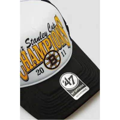 Кепка-тракер 47 Brand NHL BOSTON BRUINS FOAM CHAMP Чорний, Білий Уні OSFA (FOAMC501KPP-BK11) - 3 Кепка-тракер 47 Brand NHL BOSTON BRUINS FOAM CHAMP Чорний, Білий Уні OSFA (FOAMC501KPP-BK11) - 3 - Robinzon.ua