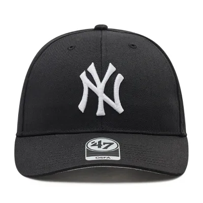 Кепка 47 Brand NEW YORK YANKEES RAISED BASIC Чорний One Size (B-RAC17CTP-BK) - 1 Кепка 47 Brand NEW YORK YANKEES RAISED BASIC Чорний One Size (B-RAC17CTP-BK) - 1 - Robinzon.ua