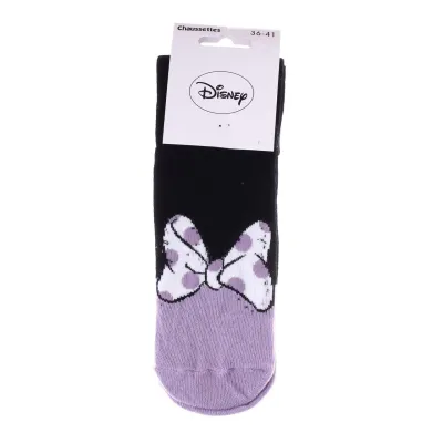 Носки Disney Minnie Light Knot 1-pack 36-41 black/purple 13893120-1 - 1 Носки Disney Minnie Light Knot 1-pack 36-41 black/purple 13893120-1 - 1 - Robinzon.ua