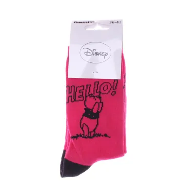 Шкарпетки Disney Winnie L Ourson Winnie Hello Total 1-pack 36-41 pink 13896420-7 - 1 Шкарпетки Disney Winnie L Ourson Winnie Hello Total 1-pack 36-41 pink 13896420-7 - 1 - Robinzon.ua