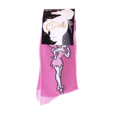 Шкарпетки Disney Fees Bells The Fee 1-pack 36-41 magenta/pink 13890152-4 - 1 Шкарпетки Disney Fees Bells The Fee 1-pack 36-41 magenta/pink 13890152-4 - 1 - Robinzon.ua