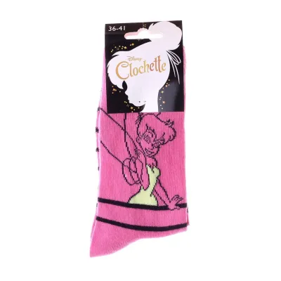 Шкарпетки Disney Fees Bells La Fee  Stripes 1-pack 36-41 pink 13890152-2 - 1 - Robinzon.ua