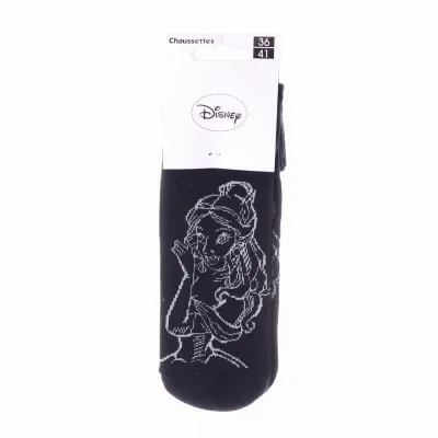 Носки Disney Princess Belle 1-pack 36-41 black gray 13892320-6 - 1 - Robinzon.ua