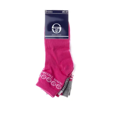 Носки Sergio Tacchini 3-pack 36-41 white/pink/gray 13898215-1 - 1 Носки Sergio Tacchini 3-pack 36-41 white/pink/gray 13898215-1 - 1 - Robinzon.ua